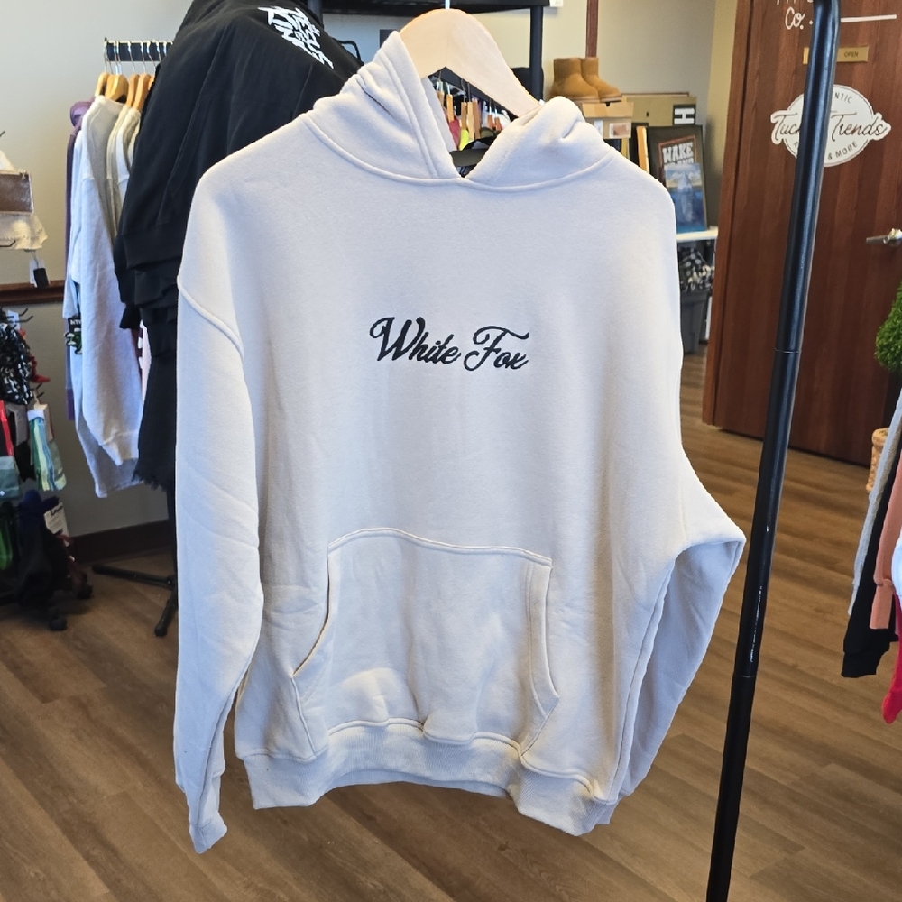 White Fox Boutique Cream Hoodie